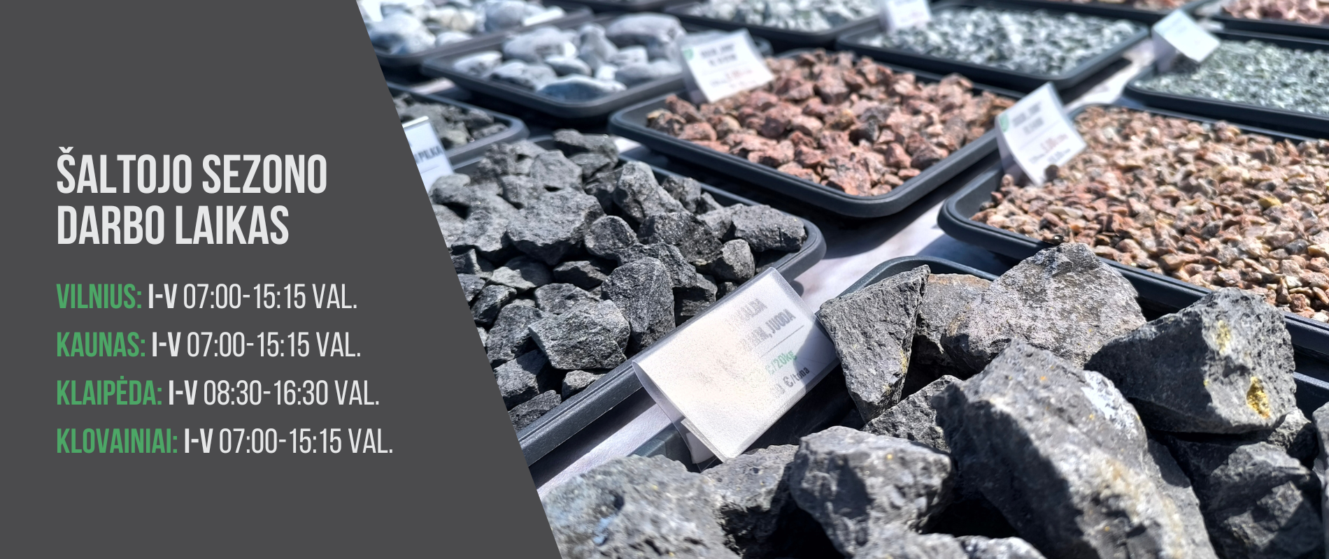 Darbo laikas šaltuoju metų laiku